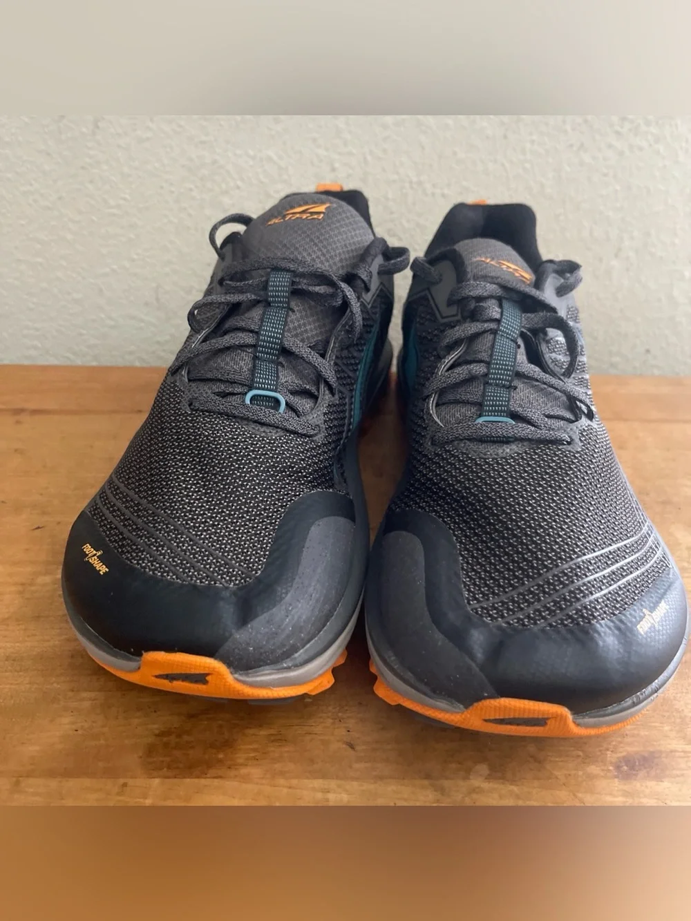 Altra Timp Men's Running Zero Drop Gray Orange Athletic Trail Sneakers Sz 12.5